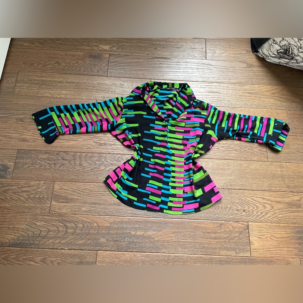 80s style vibe top